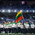 Atidarymo ceremonijos akimirka