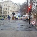 Pareigūnai tikrino įtartiną mikroautobusą prie Bakingamo rūmų