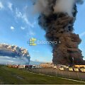 Ukrainos dronai smogė &bdquo;Wildberries&ldquo; logistikos centrui Sankt Peterburge