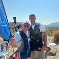 V.Grybė &scaron;audė drauge su naujuoju pasaulio čempionu M. Delmas.
