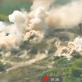 Ukraina amerikieti&scaron;komis bombomis smogė rusams Kursko srityje 