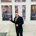 Režisierius Aleksandras Brokas buvo pakviestas į Ukrainoje vykusią premjerą / Asmeninio archyvo nuotr.