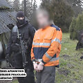 Įtariamasis buvo sulaikytas su visais įkalčiais.