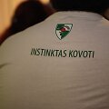 &bdquo;Žalgirio&ldquo; krep&scaron;ininkai ir komanda &scaron;venčia pergalę
