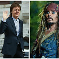 Paulas McCartney ir Johnny Deppas filme &bdquo;Karibų piratai: pasaulio pakra&scaron;ty&ldquo;