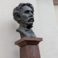 Kalbančios Čiurlionio skulptūros atidarymas