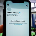 Suspenduota Donaldo Trumpo tviterio paskyra