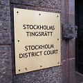Stokholmo teismo salė / JONATHAN NACKSTRAND / AFP