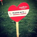 Eurovizijos dvasia jaučiama ir Vienos parkuose