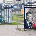 Politinė reklama Vilniuje rinkimų dieną
