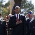 Barackas Obama, Francois Hollande\'as ir i&scaron;silaipinimo Normandijoje veteranai