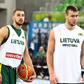Jonas Valančiūnas ir Donatas Motiejūnas