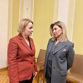 Viceministrė J.Neliup&scaron;ienė ir O.Zelenska