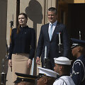Dovilė &Scaron;akalienė ir Pete'as Hegsethas