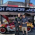 Adamas Zalewskis ir Aurimas &bdquo;Odi&ldquo; Bakchis Vokietijos Drift Masters etape. Komandos nuotrauka