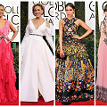 Zoe Saldana, Sarah Jessica Parker, Olivia Culpo ir Felicity Jones