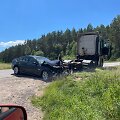 Varėnos rajone automobilis susidūrė su vilkiku