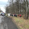 Lenkijoje avariją patyręs autobusas i&scaron; Lietuvos