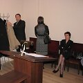Kaltinamieji A.Kleiva, J.Savickaitė ir V.Savickienė teisme.