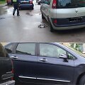 &bdquo;Honda&ldquo; daugiabučio kieme apgadino stovėjusį &bdquo;Renault&ldquo;