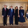 Gitanas ir Diana Nausėdos susitiko su Donaldu ir Melania Trumpais