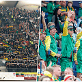 Futbolo ir krep&scaron;inio rinktinių fanai