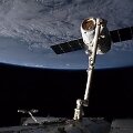Krovinių siuntą atgabenusi &bdquo;SpaceX&ldquo; kapsulė &bdquo;Dragon&ldquo;
