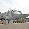 Klaipėdoje pirmą kartą vie&scaron;i kruizinis laivas &bdquo;Crystal Symphony&ldquo;. 
