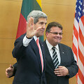 Johnas Kerry ir Linas Linkevičius