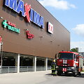 Gaisras parduotuvėje &bdquo;Maxima&ldquo;
