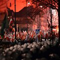 Nacionalistų eitynių Var&scaron;uvoje akimirka