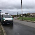 Klaipėdos miesto centre policijos pareigūnai tikrino, kaip žmonės eina per geležinkelio bėgius.