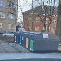 Atliekų konteineriai Kauno V.Kudirkos gatvėje