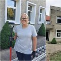 Ligitos Girskienės vasara &ndash; remontuojamoje Inkaklių mokykloje, kuri virs senelių namais. 