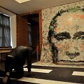 Sankt Peterburge surengtoje Konstantino Altunino parodoje &bdquo;Lyderiai&ldquo; eksponuojami ir Vladimiro Putino portretai