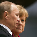 Angela Merkel ja Vladimir Putin.
