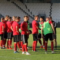 Lietuvos futbolo rinktinės treniruotė Krokuvoje