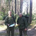 Vyresnysis eilinis Sergejus Dulovas ir eilinis Robertas Sapronaitis 