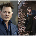 Johnny Deppas ir&nbsp;Eddie Redmayne'as filme &bdquo;Fantastiniai gyvūnai ir kur juos rasti&ldquo; 