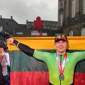 Jonavos meras Mindaugas Sinkevičius Kopenhagoje įveikė &bdquo;IronMan&ldquo; varžybas.
