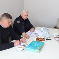 Kauno ugniagesių gelbėtojų vadas apsilankė Kauno rajono savivaldybėje