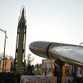 Irano dronas ir raketa / Asociatyvinė nuotr.