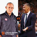 Ettore Messina ir &Scaron;arūnas Jasikevičius pirmą kartą susitiks kaip treneriai