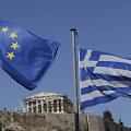 Europos Sąjungos ir Graikijos vėliavos