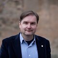 Vilniaus universiteto Komunikacijos fakulteto dekanas doc. dr. Andrius Vai&scaron;nys. 