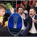 Mindaugas Kuzminskas, FIBA Čempionų lygos taurė ir Giedrius Žibėnas