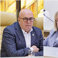 Visvaldas Matijo&scaron;aitis ir Jurgita Kupčinskienė