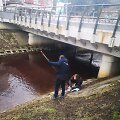 Aplinkosaugininkai vyko į Palangą, kur pastebėta tar&scaron;a per kurortą tekančiame Rąžės upelyje.