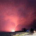 JAV praūžė galinga audra ir tornadai