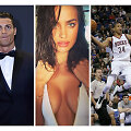 Cristiano Ronaldo, Irina Shayk ir Giannis Antetokounmpo